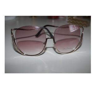 Pink OverSized Sunnies | Pink and Silver